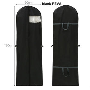 कस्टम लोगो ने कपड़े पहने कपड़े सूट धूल कवर ब्राइडल शादी की पोशाक उपहार बैग वाटरप्रूफ कपड़े भंडारण पेवा लटका परिधान बैग - Product Image 5