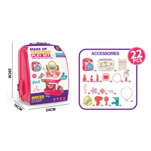 Jeu de rôle préscolaire, maison de jeu éducative, bureau médical, sac de médecin, série de jouets de supermarché, bonbons, maquillage - Product Image 6