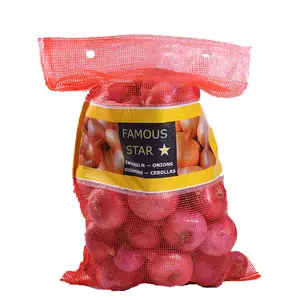 Red Orange Cebolla Red Bags - 10kg 25kg Vegetal Almacenamiento Malla Sacos Bolsas