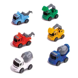 Modèle camion de pompiers jouets différents types de plus récent métal à friction moulé sous pression 6 couleurs Mini unisexe pas de batterie acceptée EN71 7P 31*27*8