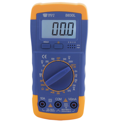 Szwxw Digital Display Multimeter Electronic Mini Easy To Carry B830l