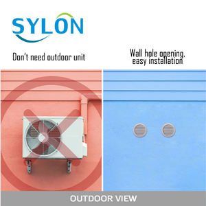 Climatisation monobloc <span class=keywords><strong>sans</strong></span> <span class=keywords><strong>unité</strong></span> <span class=keywords><strong>extérieure</strong></span>, classe A, climatisation murale monobloc, onduleur, 10 000 BTU avec chauffage PTC - Product Image 4