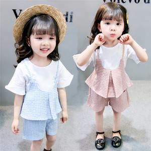 Clothes in Guangzhou Set <b>Pant</b> Proveedor Pantalones and Half Sleeve T-Shirts for Girls to Distributor - Product Image 5
