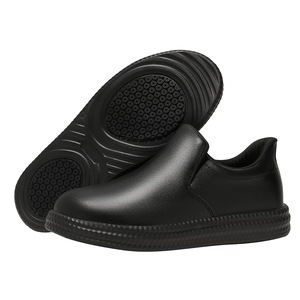 Calzado de Trabajo Antideslizante, Impermeable y Resistente al Aceite con Suela de Goma Duradera para Personal de Hotel, Cafeterías, Cocina y Chefs - Product Image 1
