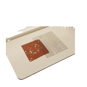 Diatomaceous Earth Bath <b>Mat</b> Rectangle Striped Non Slip Quick Dry For Bathroom Entrance - Product Image 5