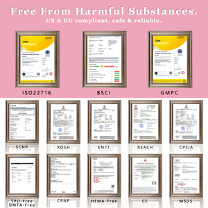 Proveedor de Uñas OEM ODM Más Vendido en <span class=keywords><strong>TikTok</strong></span>, Calcomanías 3D de Arte de Uñas de Cristal con Degradado de Brillo Coloridas, Fáciles de Aplicar, No Tóxicas, Envolturas de Uñas - Product Image 3