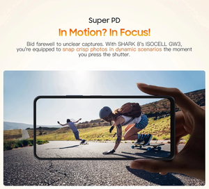 2023 New Arrival Blackview cá mập 8 điện thoại thông minh 8GB + 128GB Android 13 NFC điện thoại di động 2.4K hiển thị 64mp 4G LTE điện thoại di động - Product Image 5