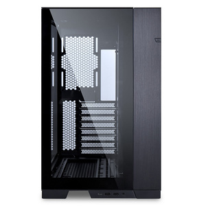Boîtier PC Gaming MIDTower 100% Original <span class=keywords><strong>LIAN</strong></span> <span class=keywords><strong>LI</strong></span> O11 Noir Rev.2 avec support de refroidissement liquide pour cartes mères E-ATX/ATX/Micro-ATX/Mini-ITX - Product Image 4