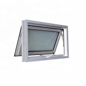 호주 표준 핫 세일 알루미늄 프레임 여닫이 창 체인 와인더 오프닝 천막 창