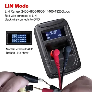 WOYO PL007 può BUS analizzatore LIN Tester strumenti diagnostici leggere Baud automatico riconoscere CAN-H/CAN-L, visualizzazione bit tasso di errore tester - Product Image 6