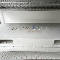 Boîtier en tôle d'aluminium à haute conductivité thermique pour amplificateur de puissance, montage en rack, équipement audio, logo personnalisé