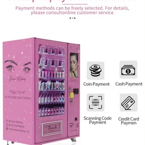 Articles de vente au détail de produits de beauté populaires Combo de cosmétiques Distributeur automatique de cils en libre service Petits distributeurs automatiques de cils de cheveux - Product Image 6