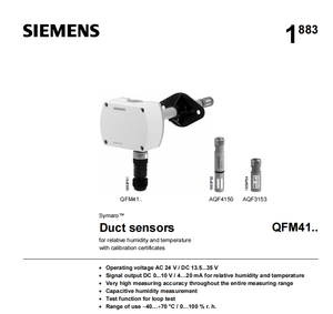 Capteur de température et d'humidité pour conduit, thermo-hygromètre, montage sur conduit HVAC, OEM QFM4160 - Product Image 6