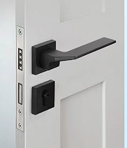 Modern Luxury Antirust Stainless Steel <strong>Door</strong> <strong>Knobs</strong> Iron Furniture Handles Lock for Interior <strong>Bedroom</strong> for Apartment Use Direct - Product Image 6