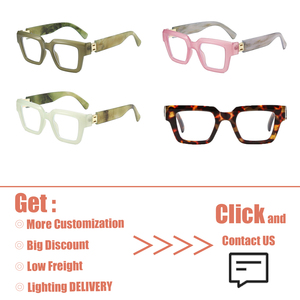 Gafas de Lectura con Lentes Transparentes con Bloqueo de Luz Azul y Marco Cuadrado, Anti-Fatiga Ocular, Unisex, Venta al Por Mayor +1.25 1.75, Superventas 2026 - Product Image 2