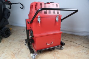 Aspirateur industriel haute puissance à double tête pour le ponçage du béton, extracteur de poussière robuste pour la construction - Product Image 6