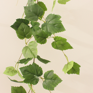 Venta al por mayor largo artificial verde vid maní hoja vid <span class=keywords><strong>plantas</strong></span> de imitación al aire libre interior pared colgante techo Decoración - Product Image 3