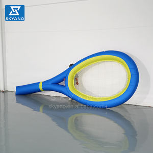 Raqueta de <span class=keywords><strong>Tenis</strong></span> Inflable Gigante y Pelota de <span class=keywords><strong>Tenis</strong></span>, Accesorios Inflables para Publicidad - Product Image 1