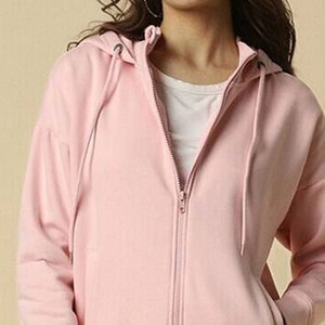 Sudadera con capucha de invierno para mujer, personalizada, de alta calidad, con cremallera, de secado rápido, transpirable, con logotipo personalizado en la parte delantera, al por mayor - Product Image 6
