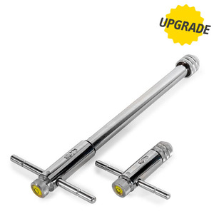 Industrial Chrome Vanadium Steel Ratcheting <b>Tap</b> <b>Wrench</b> Metric M5 M12 Hex Smooth Jaw 3 Years Warranty - Product Image 1