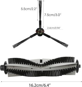 Brosse latérale principale Pièces de rechange compatibles avec le <span class=keywords><strong>robot</strong></span> aspirateur <span class=keywords><strong>Ilife</strong></span> A7/<span class=keywords><strong>A9S</strong></span>/X785/X750/X800 - Product Image 3