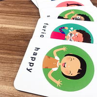 Cartes flash mathématiques et dentaires en braille de haute qualité pour enfants de 3 à 10 ans, personnalisables, certifiées CE, en papier durable et écologique