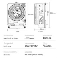 Nouveau commutateur de commande de temps d'origine TB38809NE7 TB38-N TB388 TB35-N VT35B TB-35N