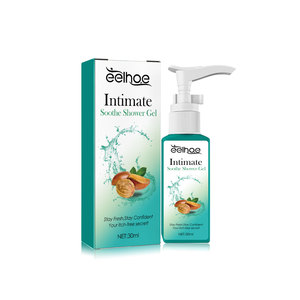 EELHOE depurate bagnoschiuma esfoliante Gel doccia per la pelle secca rossa pruriginosa prodotto per l'igiene femminile con sollievo idratante - Product Image 1