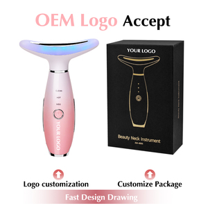 Hot Selling V-förmiges Facelift ing & <span class=keywords><strong>Cellulite</strong></span>-Entfernungs massage gerät LED <span class=keywords><strong>Photon</strong></span> & Vib rating Neck & Shoulder Device - Product Image 3