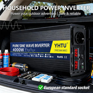 <span class=keywords><strong>Convertisseur</strong></span> d'onduleur solaire automatique Pro <span class=keywords><strong>3000W</strong></span> 12V-48V DC vers 110V/220V AC pour la maison, le <span class=keywords><strong>camping</strong></span>-<span class=keywords><strong>car</strong></span>, le <span class=keywords><strong>camping</strong></span> 60Hz - Product Image 3