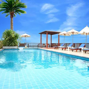 Villa Hôtel Paysage Toutes Sortes Palmiers Artificiels - Product Image 1
