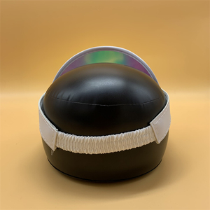 Fabricants Chapeau de soleil d'été en PVC unisexe avec visière <span class=keywords><strong>holographique</strong></span> et protection UV - Product Image 5