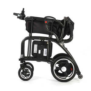 Silla de Ruedas Eléctrica de Carbono Ultraligera de 10.8KG, 4 en 1, con Motor sin Escobillas, Andador y Silla de Ruedas para Cuidadores, Gran Venta - Product Image 5