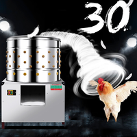 Épilateur automatique pour volailles Épilation Poulet Oie Canard Caille Pigeon Machine à épiler les plumes de poulet pour la cueillette