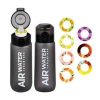 Vente en gros gobelet à saveur de fruit en plastique buvant du parfum met smaken bouteille d'eau de sport au parfum de fruit dosettes de saveur