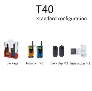 Extreme Original <span class=keywords><strong>TLKR</strong></span> T40 Walkie Talkie Venta al por mayor remoto de mano móvil HAM UHF Radio analógica de dos vías - Product Image 4