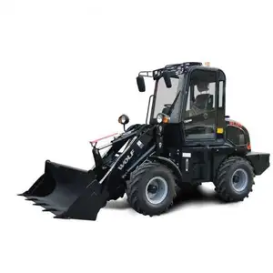 Radlader Mini Loader Wheel Loader dengan Lampiran Diakui CE