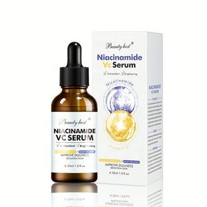 Sérum Visage Éclaircissant Anti-Taches à la Caféine et Vitamine C, Acide de Fruits, Anti-Acné, Anti-Âge - Product Image 2
