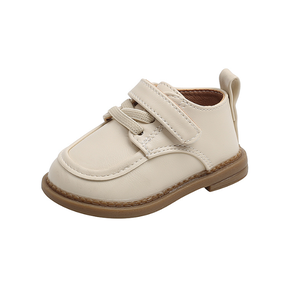 รองเท้าเด็กหัดเดิน หนังแท้ พื้นนุ่ม สีพื้น สำหรับเด็กผู้ชายและเด็กผู้หญิง รุ่นสปริง นิว เบบี้ คิดส์  แบบลำลอง - Product Image 6