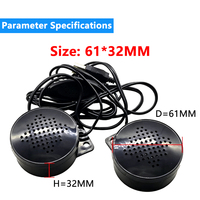 Amplificateur de haut-parleur externe compact et actif USB double canal pour diffusion vocale, compatible ordinateurs portables/de bureau et tablettes 8/4