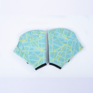 Pieds de canard demi-doigts d'été Gants de plongée en apnée Gants de natation pour hommes et femmes Fournitures d'eau de taille paume - Product Image 3