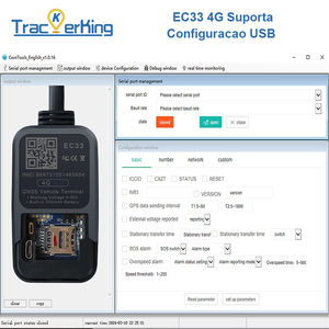 เครื่องติดตาม GPS รุ่น 4G EC33 TrackerKing สำหรับรถยนต์และรถจักรยานยนต์ ระบบแจ้งเตือนแบบเรียลไทม์อเนกประสงค์ ตัดน้ำมัน/ไฟฟ้า GPRS แบตเตอรี่ 300mAh - Product Image 2