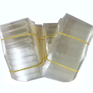 Faixa reutilizável de gel acrílico, suporte transparente para exibição de unhas, com cola