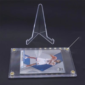 Porte-cartes de sport et de collection en plastique à 4 vis pour baseball, football, basketball, hockey - Product Image 3