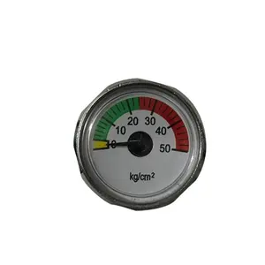 High quality various types customized dial 1inch 25mm mini pressure gauge
