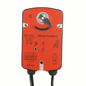 SW0067 5Nm resorte actuador eléctrico fuera de la válvula de aire fuego actuador