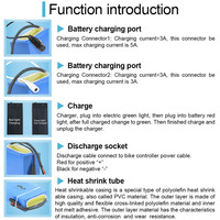 Batterie lithium-ion Li-ion 24v 36v 48v 52v 60v 72v 10ah 12ah 15ah 20ah 30ah 40ah 50ah pour scooter électrique, vélo électrique