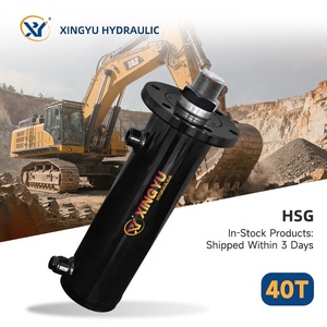 Cilindri Idraulici di Alta Qualità 40 Tonnellate Alesaggio 140mm Diametro Asta 80mm Corsa 50-2000mm 25Mpa Cilindro Olio per Camion Ribaltabile - Product Image 1