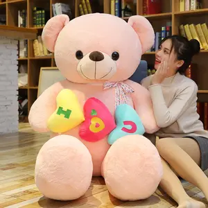 Oso de peluche OEM ODM, venta al por mayor, Yazhou, peluche personalizado, suave, grande, gigante