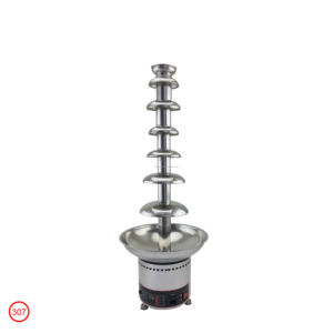 Mesin Air Mancur Cokelat Komersial 8 Tingkat Huanor - Hotel, Prasmanan, Pesta Pernikahan, Menara Air Terjun Perak, Mudah Dioperasikan - Product Image 5